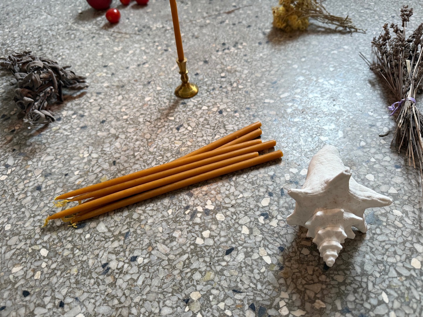 100% Bee Wax Ritual Candles