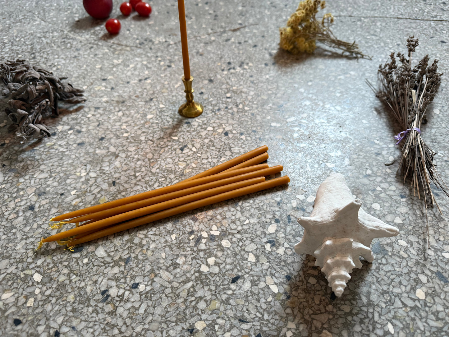100% Bee Wax Ritual Candles