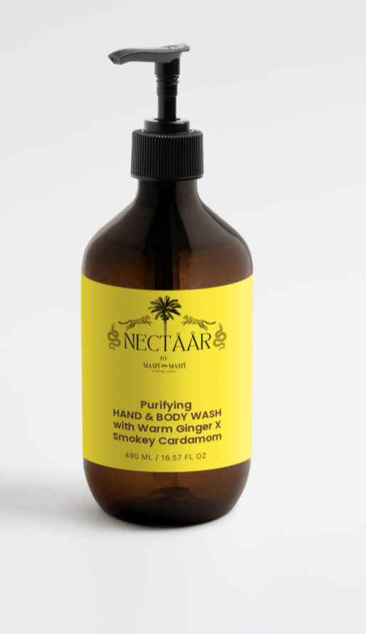 Cleanse like you mean it! Hand & Body Wash: Warm Ginger X Smokey Cardamom
