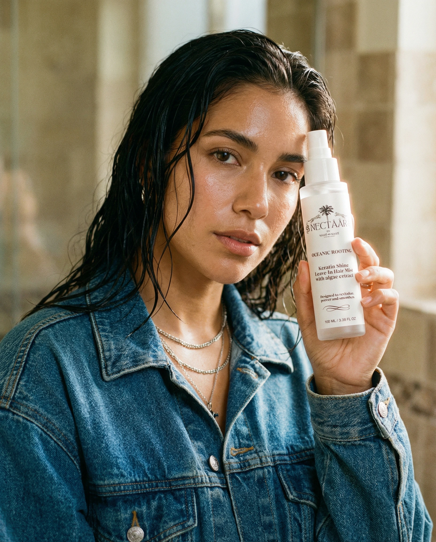 OCEANIC ROOTING - Keratin Shine
Leave-In Hair Mist with algae extract