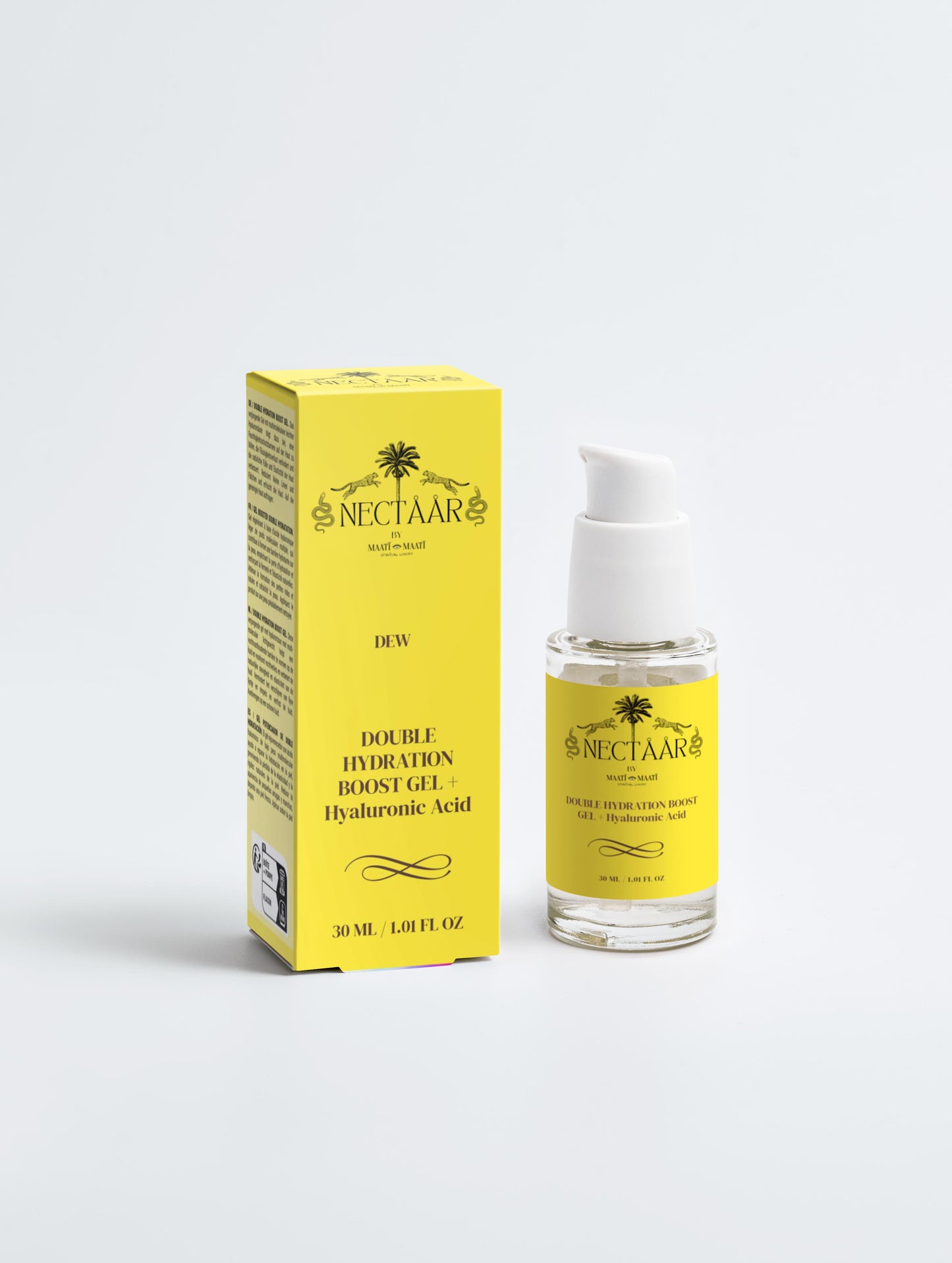 DEW - DOUBLE
HYDRATION
BOOST GEL +
Hyaluronic Acid
