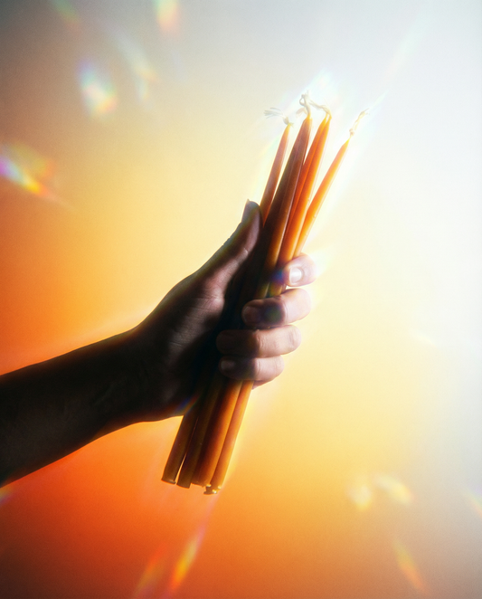 100% Bee Wax Ritual Candles