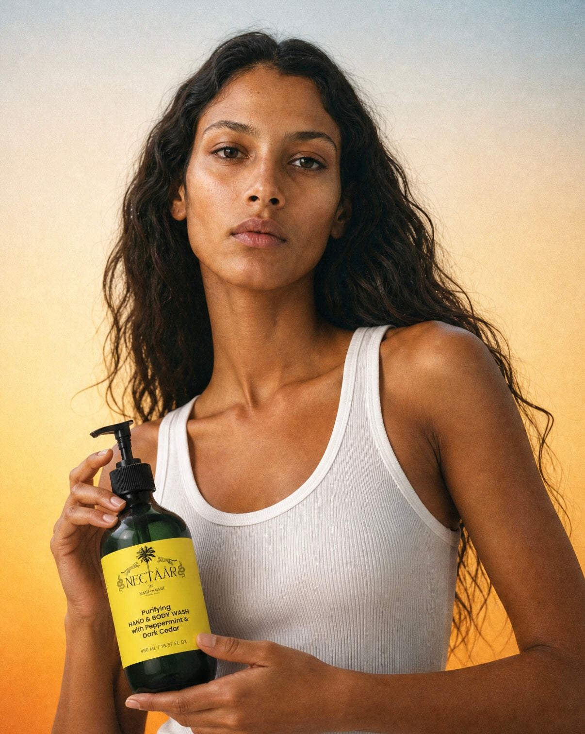 Cleanse like you mean it! Hand & Body Wash: Fresh Mint X Dark Cedarwood